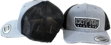 Load image into Gallery viewer, Krypton Athlete Heather Grey and Black Snapback Hat